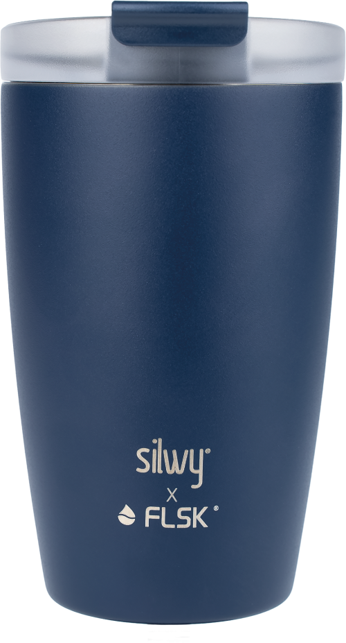 Silwy Magnet-Thermobecher 350 ml midnight - Isolierbecher