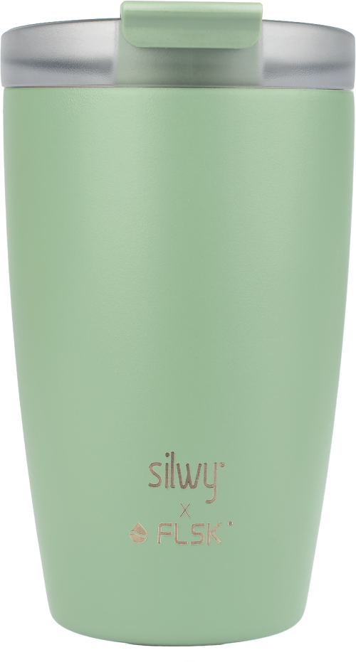 Silwy Magnet-Thermobecher 350 ml sage - Isolierbecher