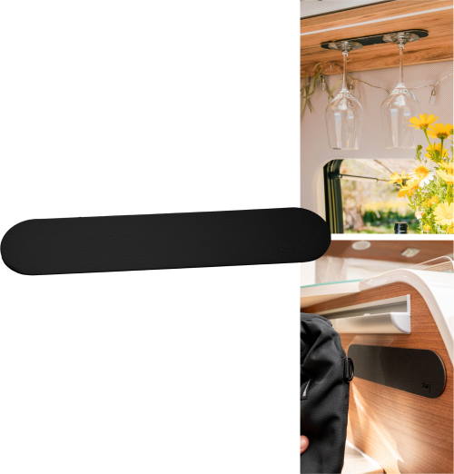 Silwy Metall-Leiste 25 cm für Magnet-Geschirr & Haken - Ordnungssysteme