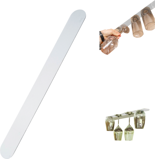 Silwy Metall-Leiste 50 cm für Magnet-Geschirr & Haken - Ordnungssysteme