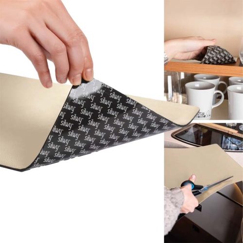 Silwy Metall-Nano-Gel-Matte BLACK für Magnetgläser Beige - Ordnungssysteme