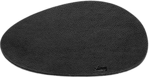 Silwy Metall Nano Gel Platzset Leder-Look 20 cm Schwarz - Ordnungssysteme