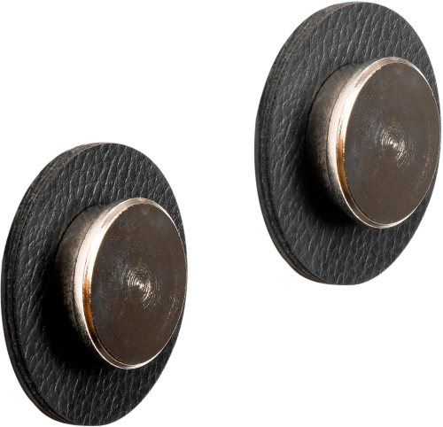 Silwy Smart Magnet-Pins inkl. Metall Nano Gel Pads Schwarz - Ordnungssysteme