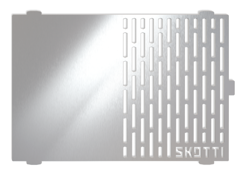 Skotti Grillplatte / Grillrost Plancha für Skotti Grill - Grillroste, Pfannen und Platten