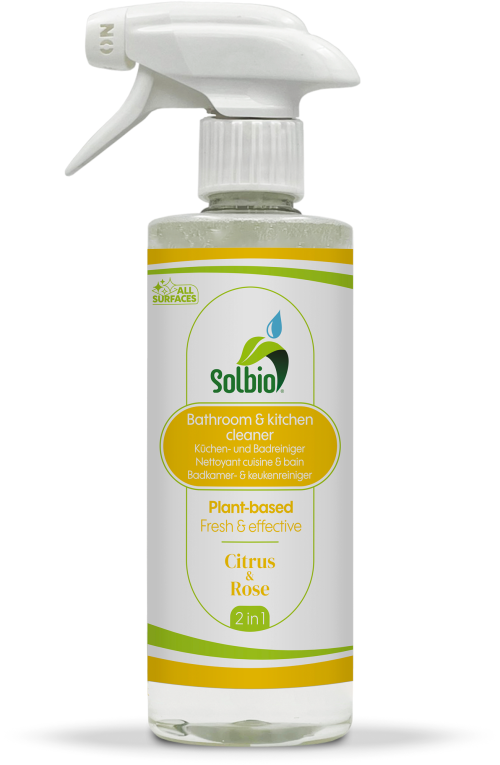 Solbio Bad- und Küchenreiniger Reinigungsspray pflanzliche Formel 500 ml - Sonstiges Küchenzubehör