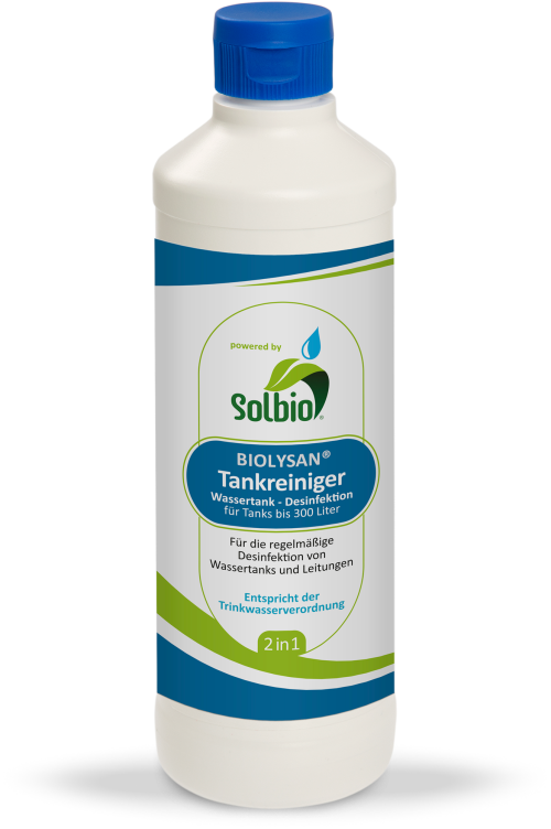 Solbio Biolysan Tankreiniger Wassertank Desinfektion für Tanks bis 300 Liter 500 ml - Außenbereich & Lack