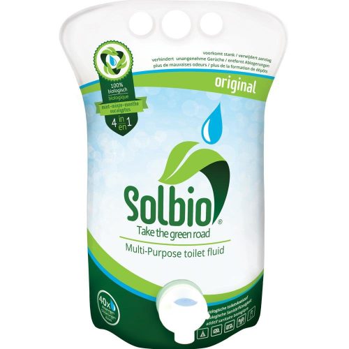 Solbio Original Sanitärflüssigkeit biologischer Sanitärzusatz Eukalyptus Minze1,6 Liter - Sanitärzusätze & -flüssigkeiten