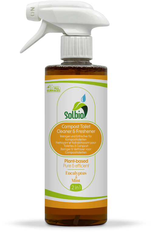 Solbio Reiniger und Erfrischer für Kompost- & Trockentrenntoiletten biologisch abbaubar 500 ml - Sanitärreiniger & Pflege
