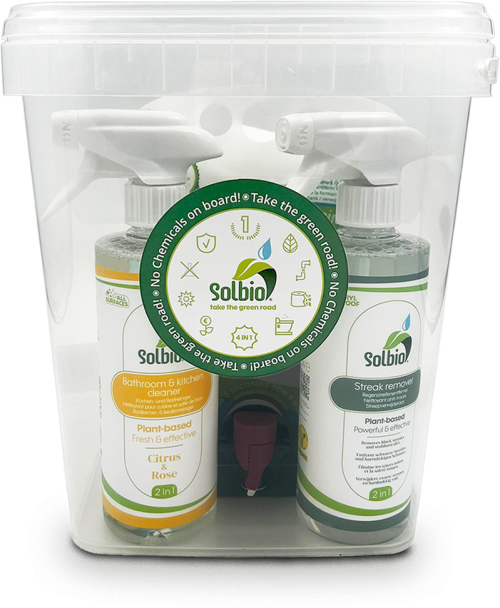 Solbio StarterKit Reinigungsset 4 in 1 Tankpflege 5 teilig - Reinigungssets
