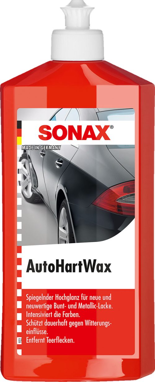 Sonax Autohartwax Wachspflege 500 ml - Außenbereich & Lack