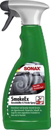 Sonax SmokeEx Geruchskiller und Frische Spray 500 ml - Innenbereich & Scheiben