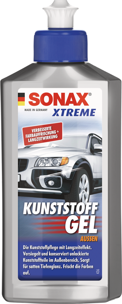 Sonax Xtreme Kunststoffgel Außen für Außenbereich von Fahrzeugen 250 ml - Außenbereich & Lack