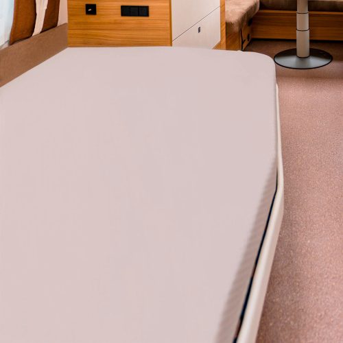 Spannbettlaken für französische Betten sand - Spannbetttücher & Bettwäsche von Bettwaren-Shop