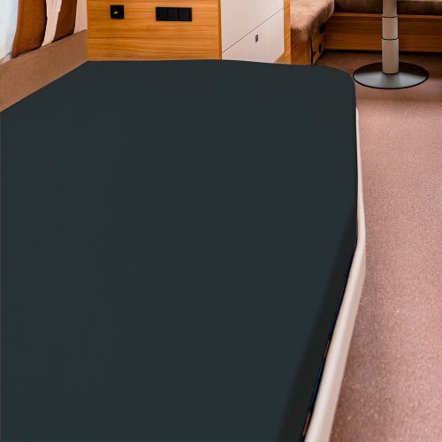 Spannbettlaken für französische Betten titanium - Spannbetttücher & Bettwäsche von Bettwaren-Shop