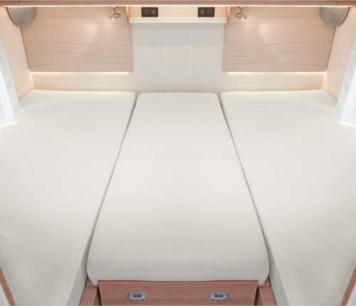 Spannbetttuch Set 3 teilig für Heckbetten grau - Spannbetttücher & Bettwäsche von Bettwaren-Shop