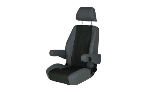 Sportscraft Sitz S8.1Fahrer- und Beifahrersitz mit Lordosenstütze Tavoc2 schwarz/grau - Sportscraft