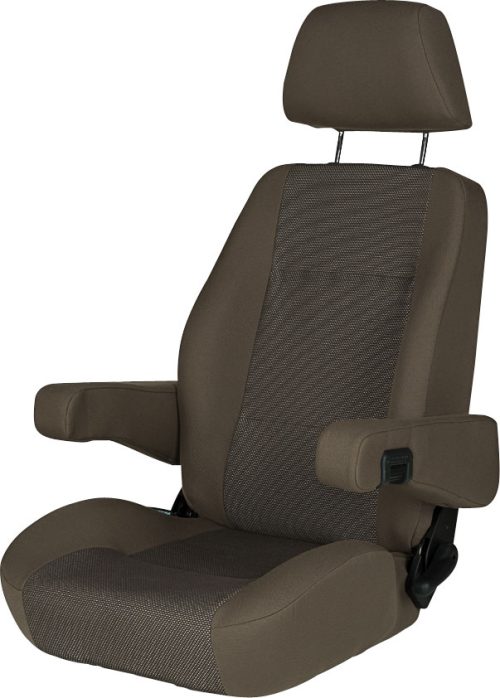 Sportscraft Sitz S8.1Fahrer- und Beifahrersitz ohne Lordosenstütze Phoenix braun/beige  - Sportscraft