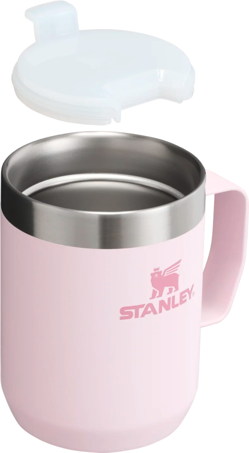 Stanley Campingbecher Stay-Hot Camp Mug 230 ml Rose Quartz - Isolierbecher von Stanley 1913