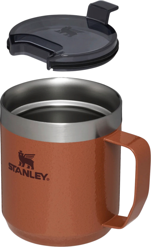 Stanley Campingbecher Stay-Hot Camp Mug 350 ml Hammertone Clay - Isolierbecher von Stanley 1913