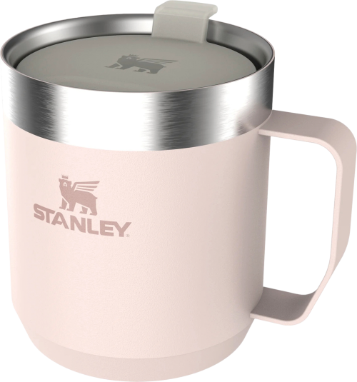 Stanley Campingbecher Stay-Hot Camp Mug 350 ml  Rose Quartz  - Isolierbecher von Stanley 1913