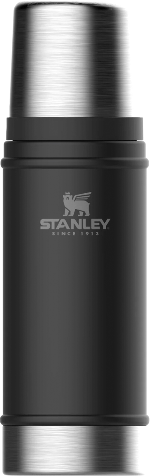 Stanley Isolierflasche The Legendary Classic 0,47 Liter Matte Black Pebble - Isolierflaschen & Isobehälter von Stanley 1913
