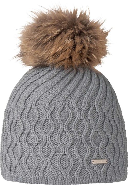 Stöhr Elsa Damenmütze  hellgrau  - Hüte & Mützen