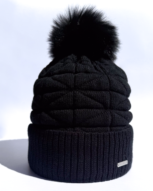 Stöhr Steffi Damenmütze schwarz one size - Hüte & Mützen