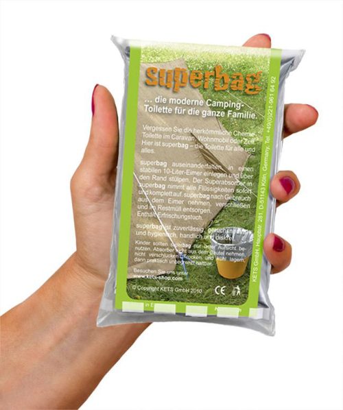 Superbag Taschen-WC 2er Set - Taschen-WCs von Berger