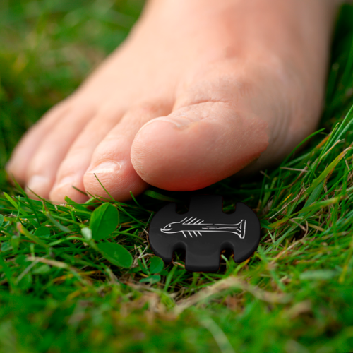 Swiss Piranha BF220 Zeltheringe schwarz 22 cm 6er Set im Beutel  - Zeltheringe & Abspannmaterial