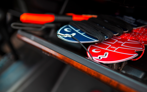 Swiss Piranha Dyneema RopeFish Zeltschnur 20 m x 2 mm schwarz - Zeltheringe & Abspannmaterial