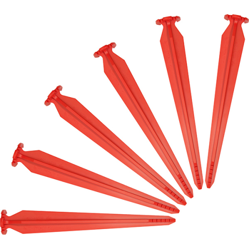 Swiss Piranha RT220 Zelthering rot 22 cm 6er Set im Beutel - Zeltheringe & Abspannmaterial