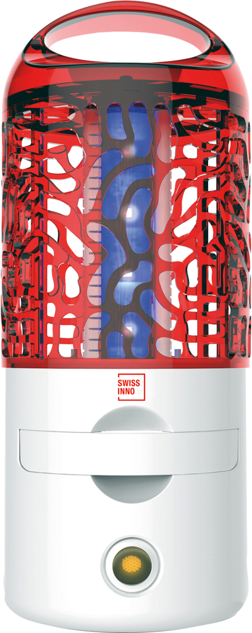 Swissinno 4W LED mobiler Insektenfänger mit Akku wiederaufladbar - Insektenabwehr & Mückenschutz