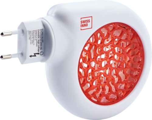 Swissinno Mini-Insektenfänger 3W LED für Steckdose 230 V - Insektenabwehr & Mückenschutz