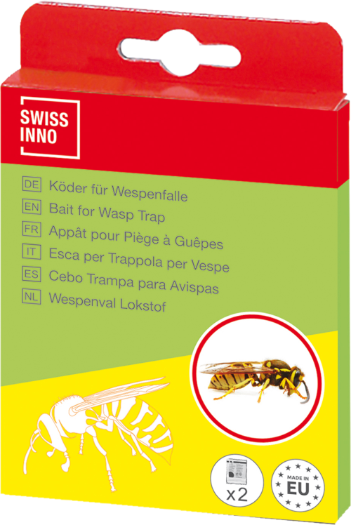 Swissinno Wespenfalle Ersatzköder 2er Set - Insektenabwehr & Mückenschutz