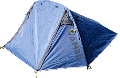 TAMBU Tara 3 leichtes 3-Personen Tunnelzelt aus recyceltem rPET Polyester 3000 mm Wassersäule - 3-Personen Zelte