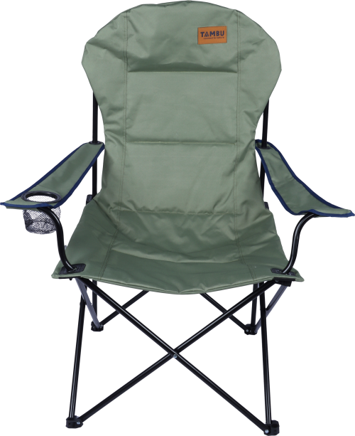 Tambu Bengala Camping Faltstuhl aus recyceltem Polyester bis 120 kg - Faltstühle