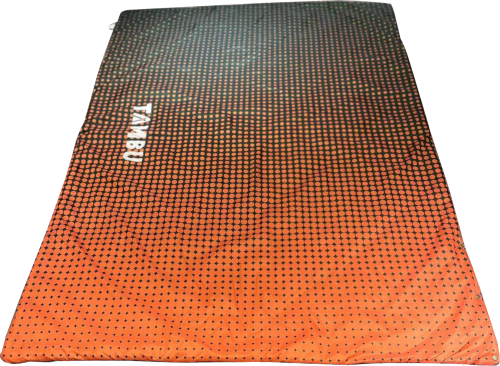 Tambu Kambala Campingdecke Recyceltes Polyester mit integriertem Packsack 203 x 145 cm - Decken