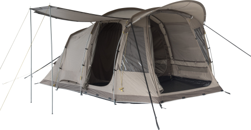 Tambu Nihaita Familien Tunnelzelt braun für 5 Personen - 5-8 Personen Zelte