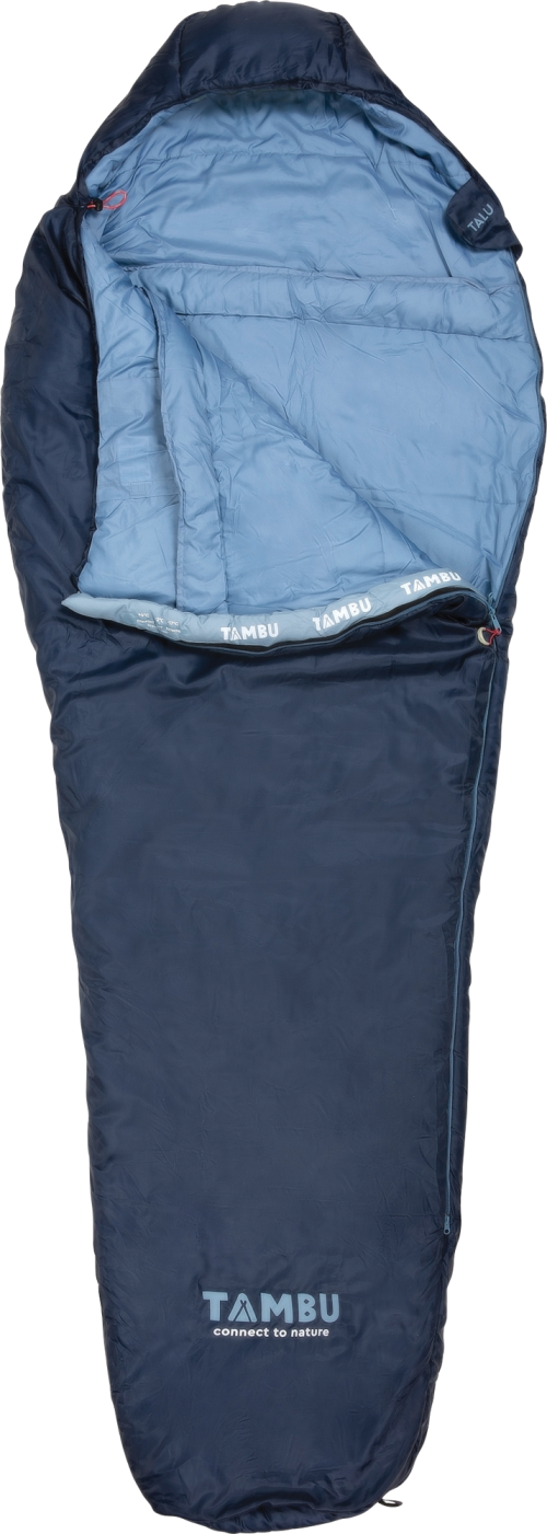Tambu Talu Mumienschlafsack Recyceltes Polyester 3-Jahreszeiten 230 cm - Schlafsäcke