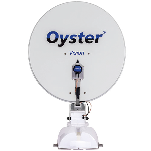 Ten Haaft Oyster Vision 85 vollautomatische Sat Anlage Twin-LNB SKEW 85 cm - Camping-Sat-Anlagen von Ten Haaft GmbH