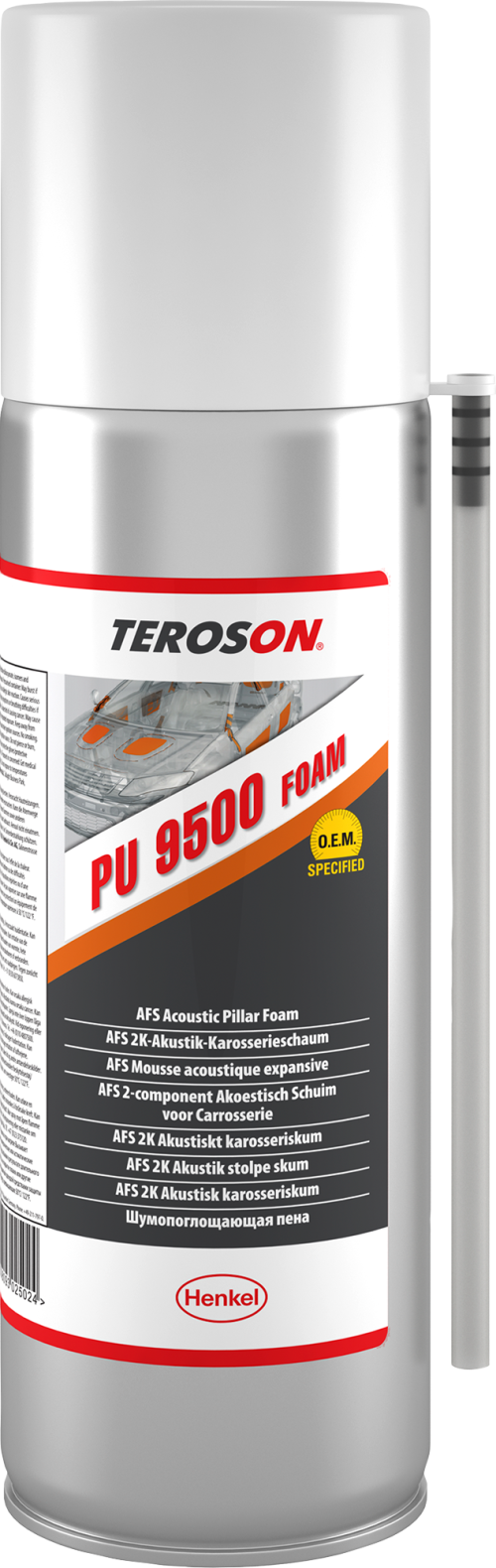 Teroson PU 9500 Foam Dämmschaum 2K für Hohlräume 400 ml - Klebstoffe & Dichtmittel