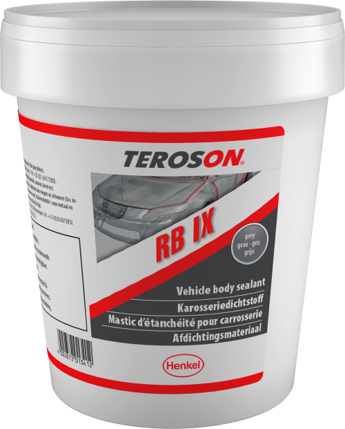 Teroson RB IX Karosseriedichtstoff Kautschuk grau 1 kg - Klebstoffe & Dichtmittel