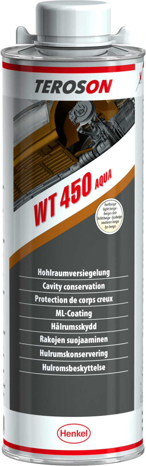 Teroson WT 450 Korrosionsschutz mit Aqua wasserbasiertem Wachs 1 Liter - Technik & Wartung