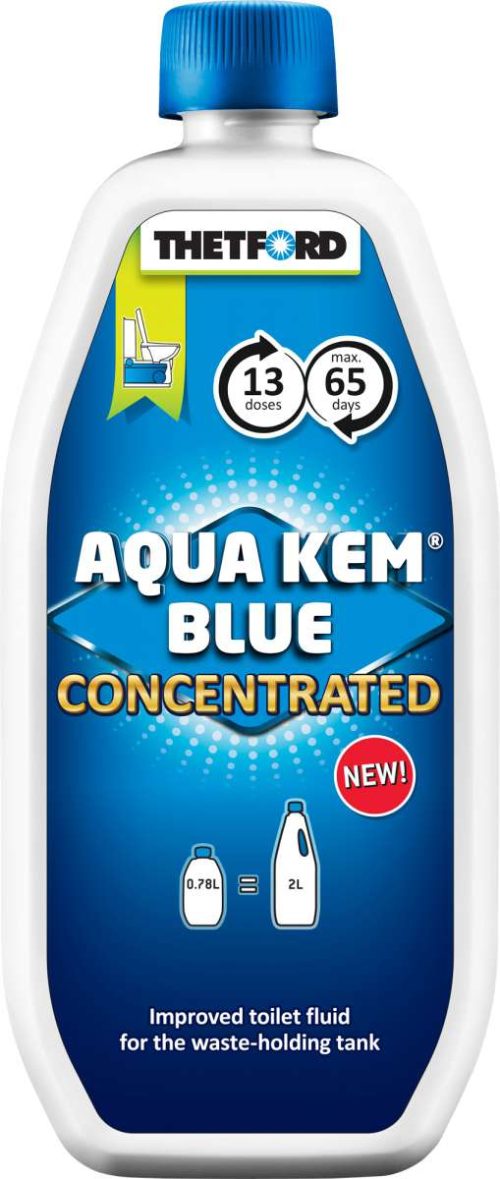 Thetford Aqua Kem Blue Concentrated Sanitärflüssigkeit 780 ml - Sanitärzusätze & -flüssigkeiten