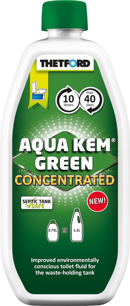 Thetford Aqua Kem Green Concentrated Sanitärflüssigkeit 750 ml - Sanitärzusätze & -flüssigkeiten