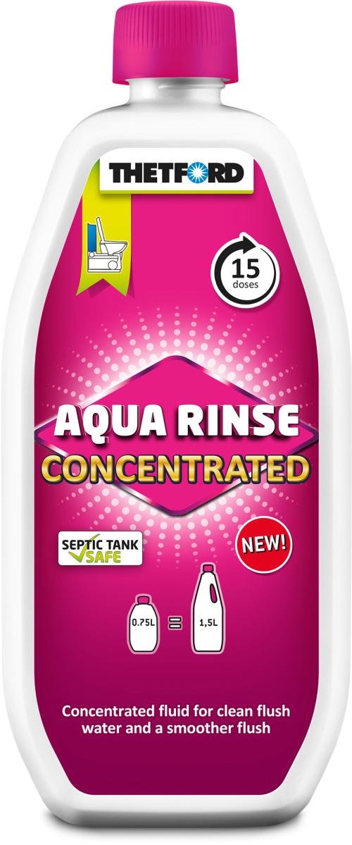 Thetford Aqua Rinse Concentrated Spülwasserreiniger 750 ml  - Sanitärzusätze & -flüssigkeiten