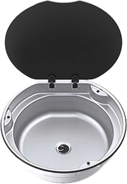 Thetford Basic Line 30 Spülbecken rund 7.4 Liter - Spülbecken