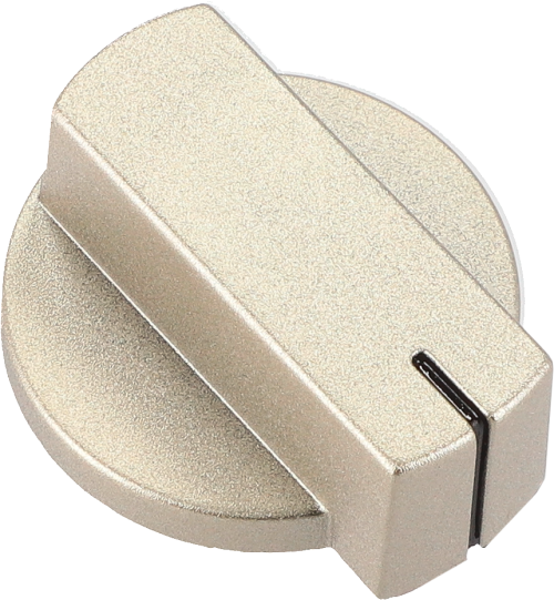 Thetford Bedienknopf  für Thetford Kocher und Backöfen Matt Nickel 3 Stück - Ersatzteile Haushalt