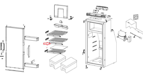 Thetford Lebensmittelbehälter T1090/T2090 - Ersatzteile Haushalt