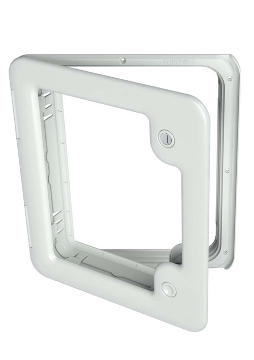 Thetford Modell 3 Serviceklappe Kassettentoilette 349 x 296 mm Weiß - Wasseranschlüsse, -steckdosen & Einfüllstutzen